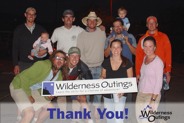 Wilderness Outings CS07 – thank you!