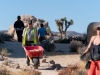 R. McNeill at the Climb Smart service project on Saturday, October 19, 2019 in Joshua Tree National Park, Calif.  The Climb Smart stewardship project, in partnership with the National Park, focuses on lining specific desired paths with rocks to discourage the creation of new use-paths in the heavily impacted area.  (Photo by Suzanne Steiner)