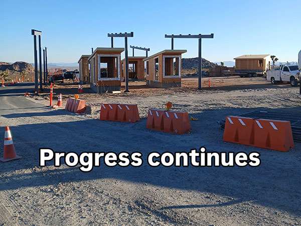 WEST ENTRANCE CONSTRUCTION UPDATES