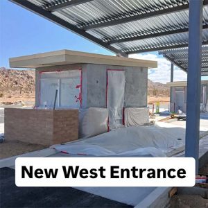 JTNP West Entrance Construction Update