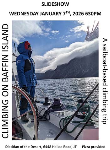 Climbing on Baffin Island