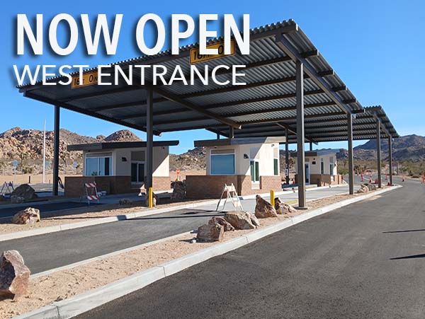 JTNP WEST ENTRANCE OPEN